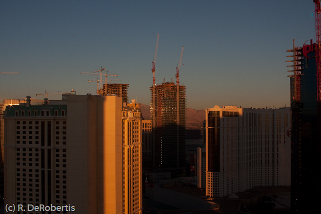 Time Lapse Video of Vegas in Morning